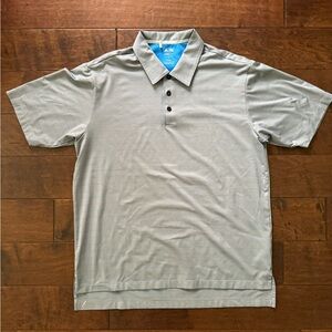 Adidas Climalite Striped Golf Shirt